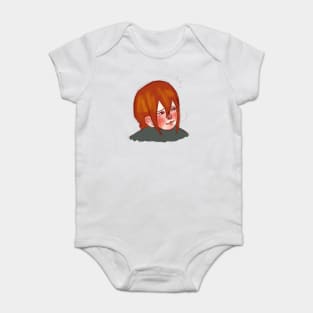 Shy girl Baby Bodysuit